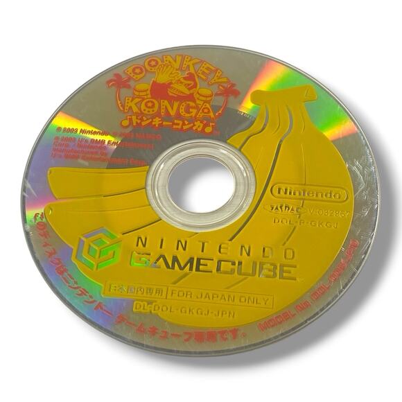 Donkey Konga Gamecube Game Nintendo Japan version DL-DOL-GKGJ-JPN US SELLER - Picture 1 of 2